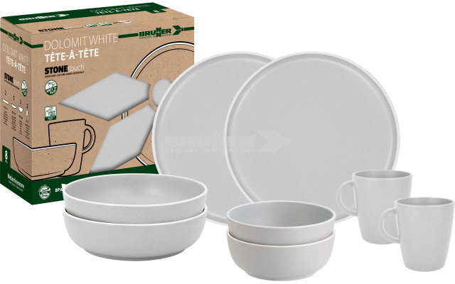 Set tête-à-tête Meteore 8 pcs